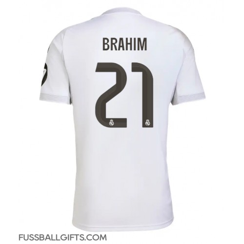 Real Madrid Brahim Diaz #21 Fußballbekleidung Heimtrikot 2025-26 Kurzarm